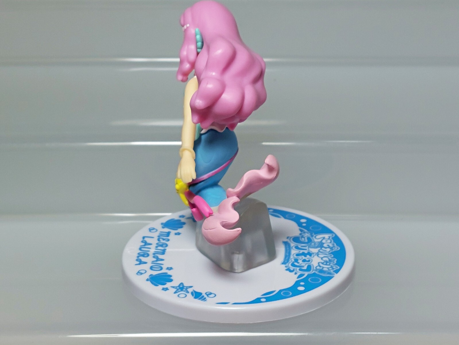 Tropical Rouge! Precure Cutie Figure Mermaid Laura Bandai 2021 Japan U03 3in