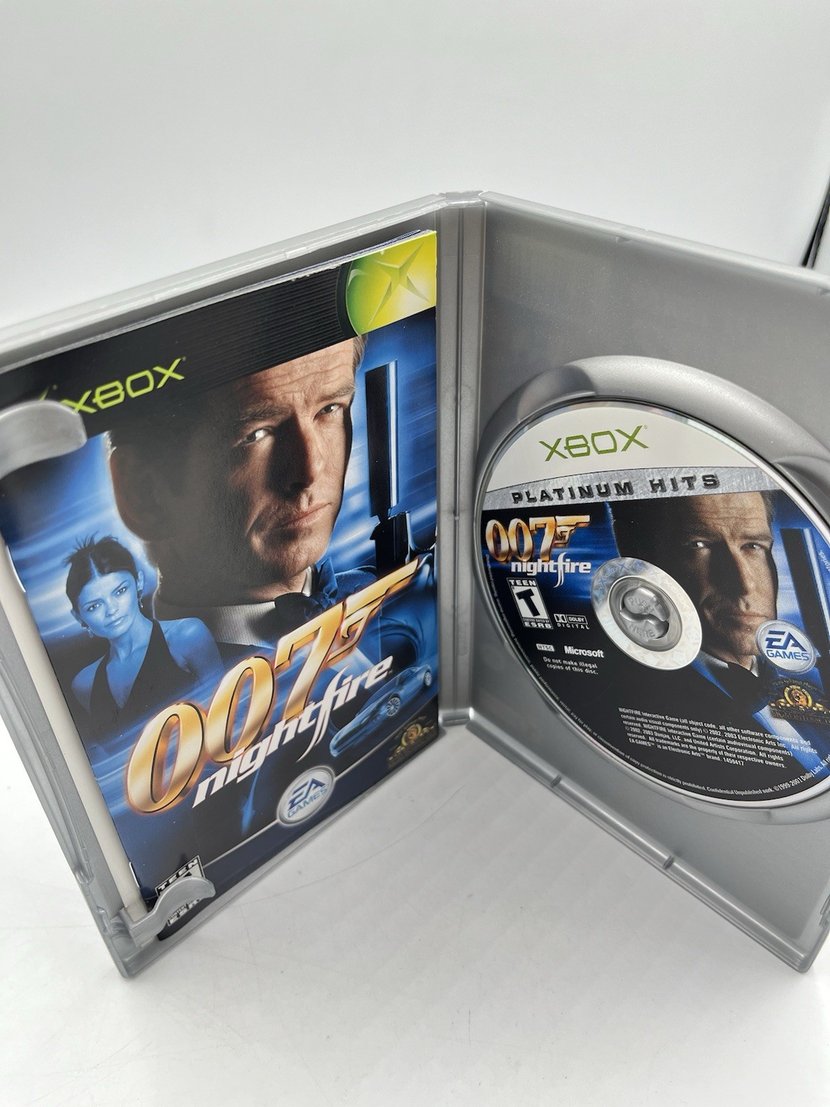 007: NightFire (Microsoft Xbox, 2002) Complete & Tested! EA Games.