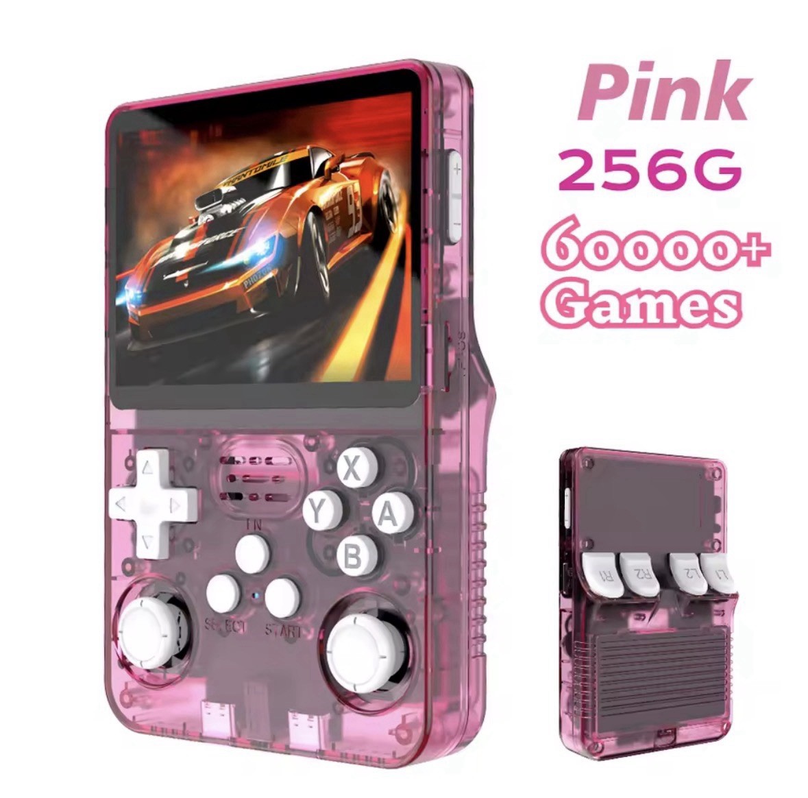 R36S Retro Handheld Game Console 3.5” IPS Linux Portable Player 64GB/128GB