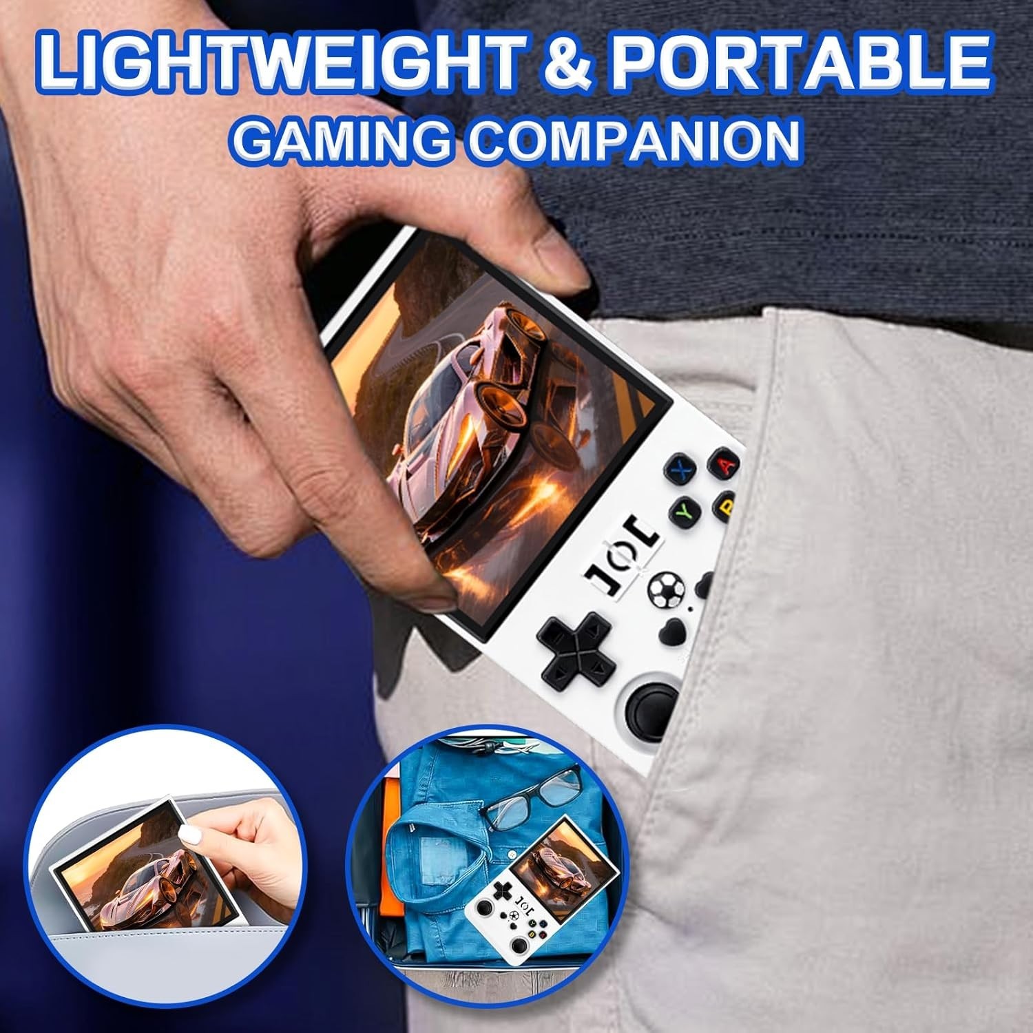 Pocket-Sized R36MAX Handheld Console – For Adults, Classic Gaming on-the-Go