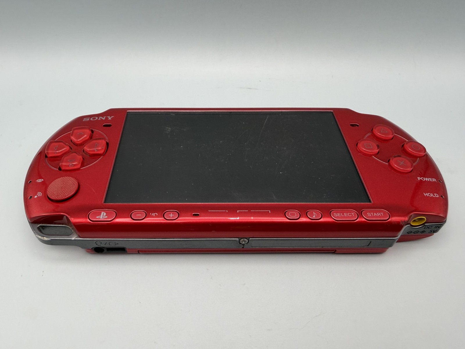 Sony PSP 3000 Radiant Red Japan Import – Tested Working + New Battery & Charger