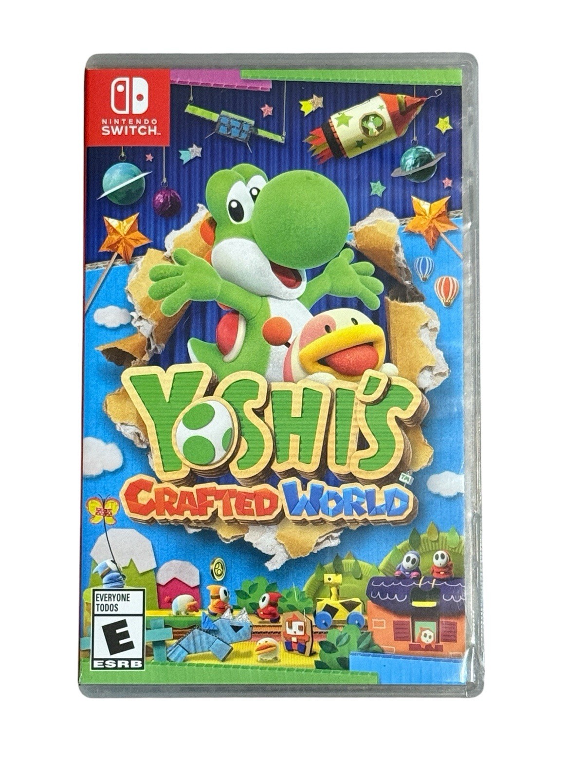 Nintendo Switch Yoshi’s Crafted World Game in Case