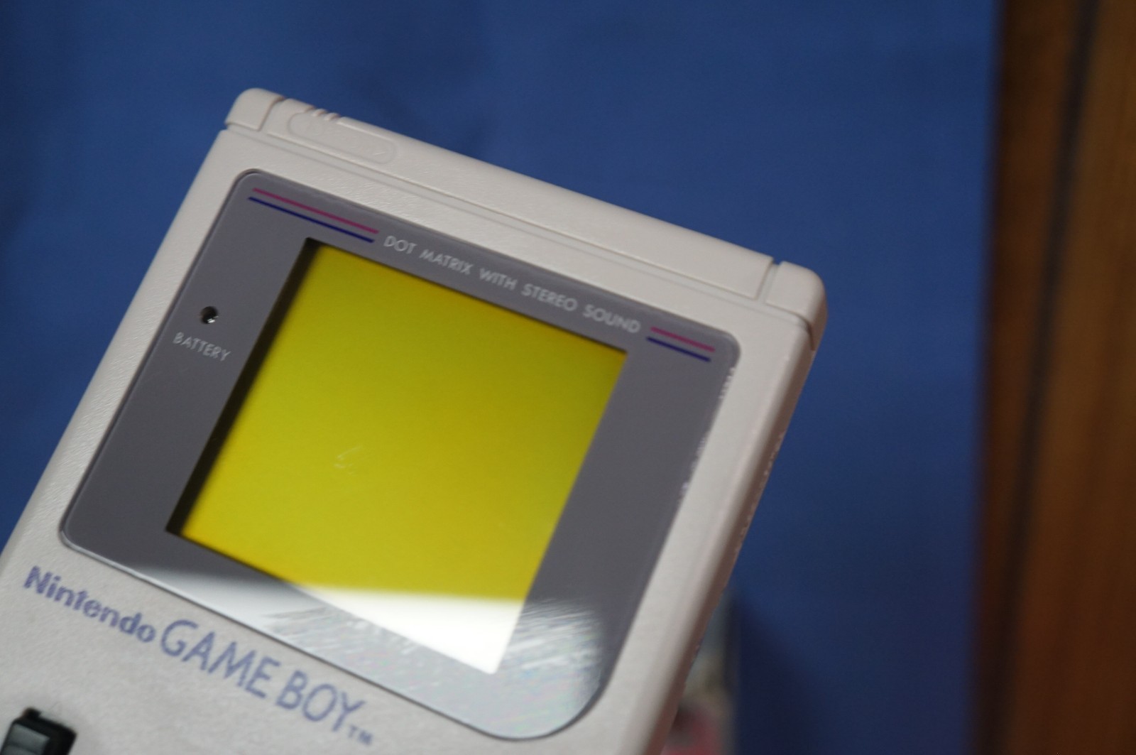 Nintendo Game Boy Launch Edition Handheld System – Gray W/Box
