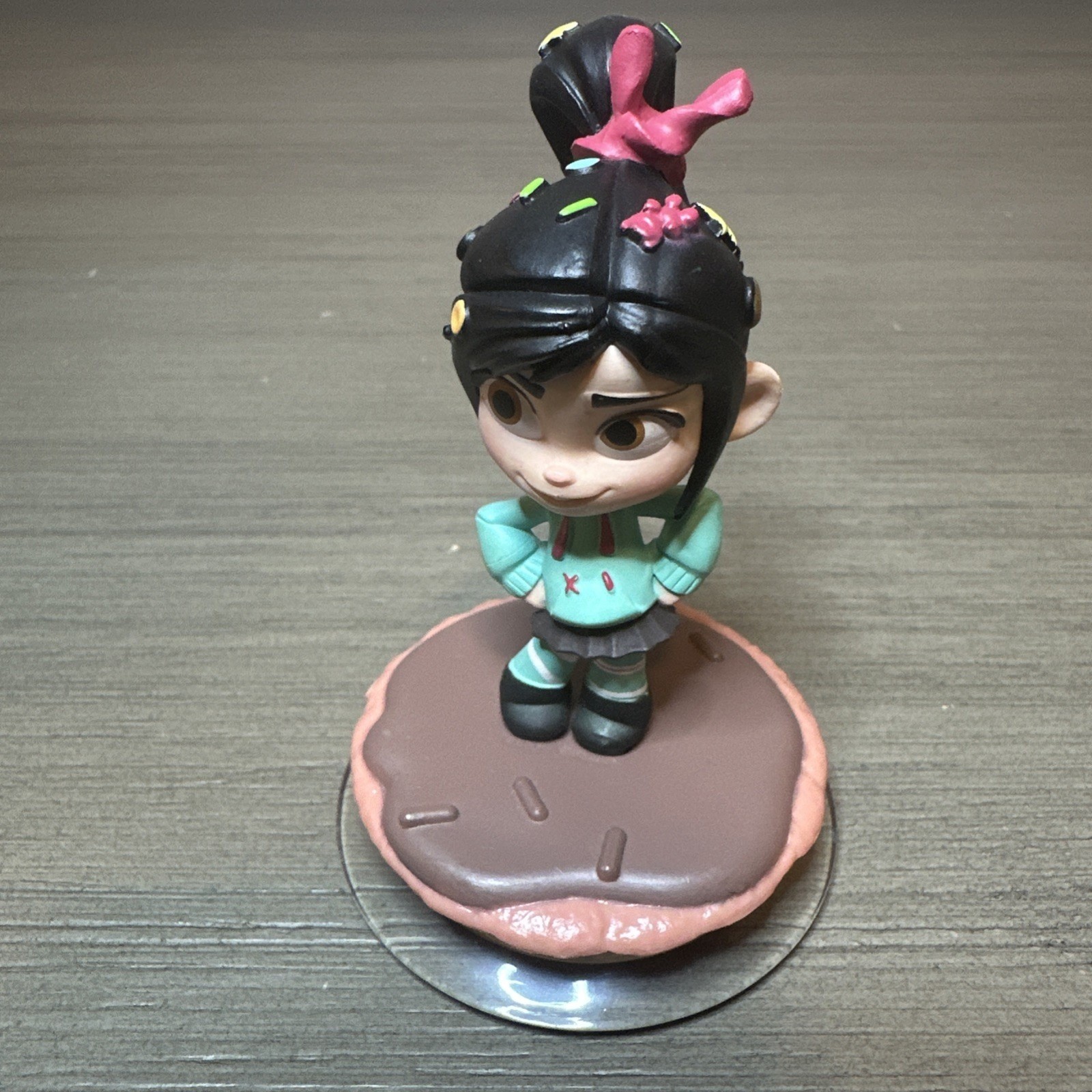 Disney Infinity Lot: Wreck-It Ralph And Vanellope Figures plus 3 Power Discs