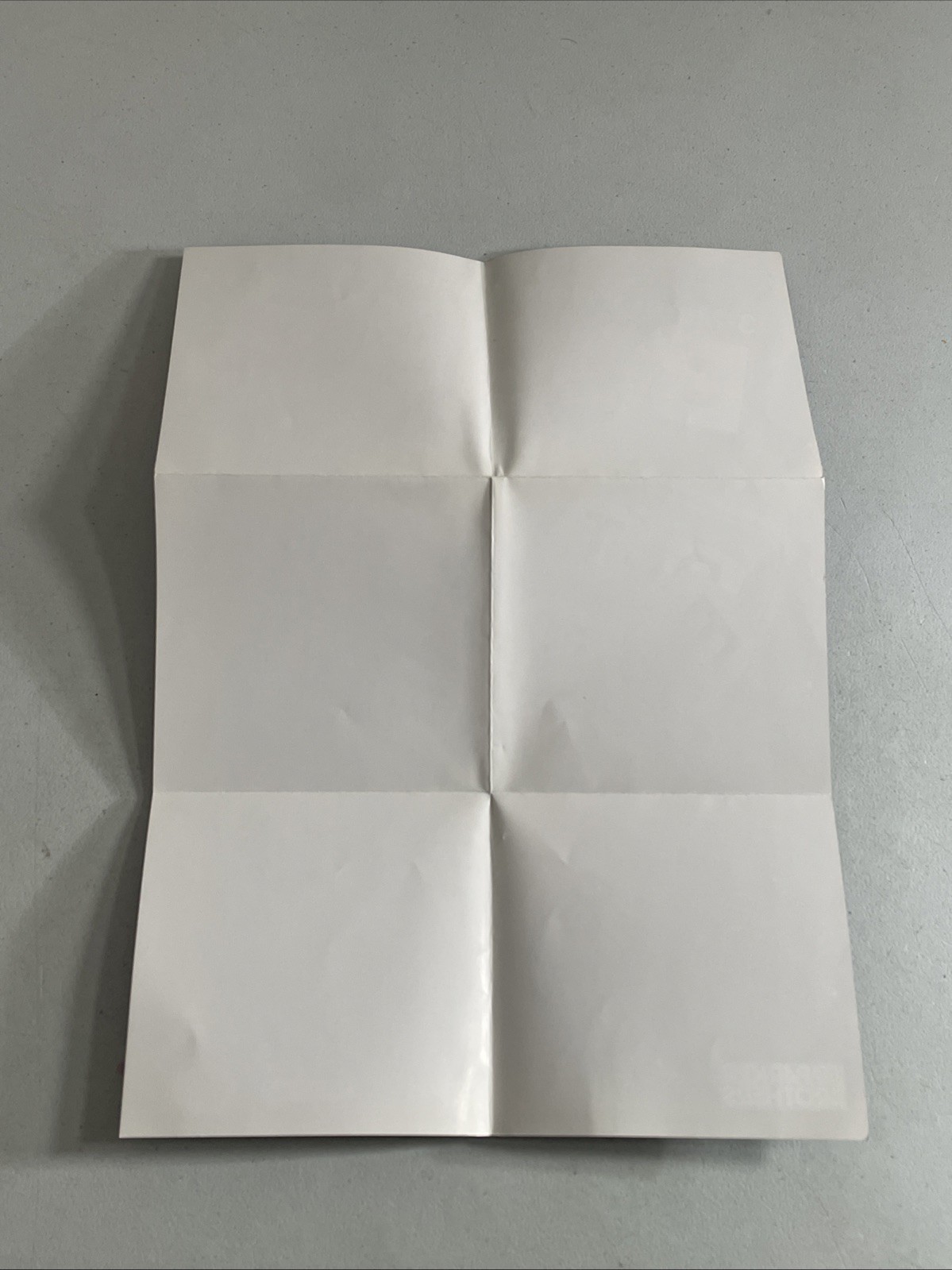Nintendo Game Boy Boggle Plus Mini Fold Out Insert 8.25″ x 11.75″ Poster