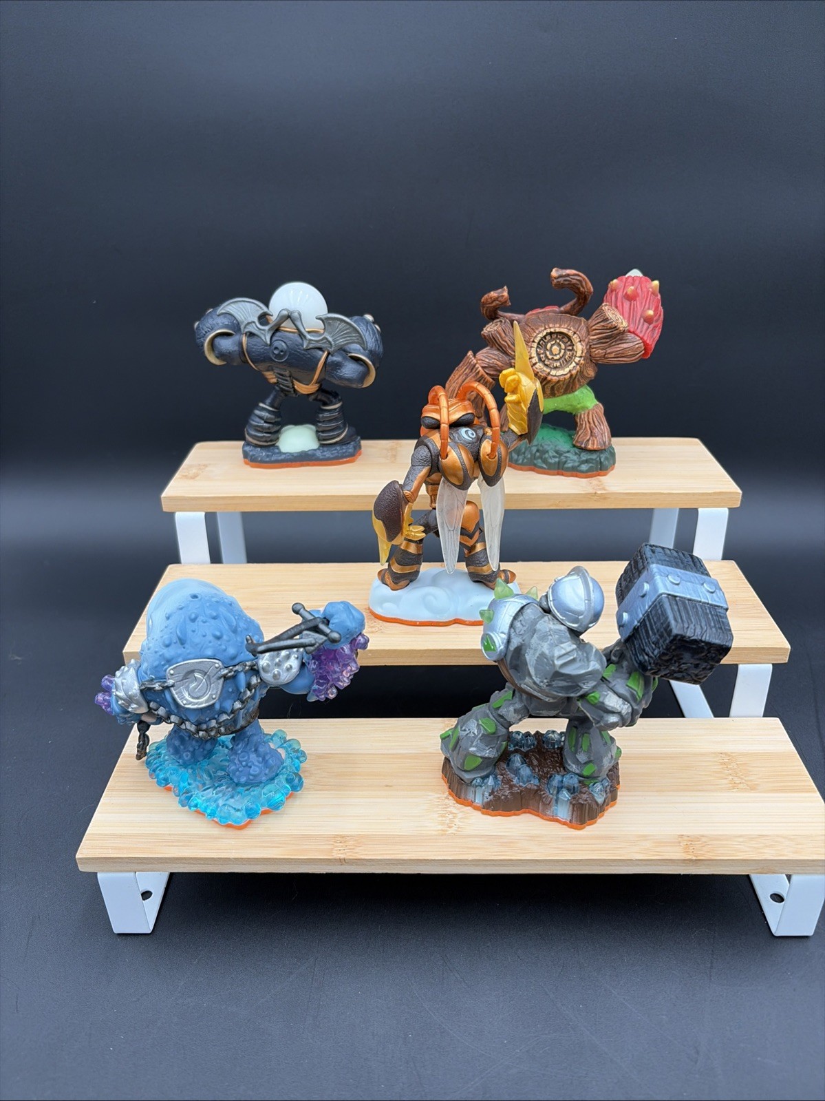 Skylanders Giants Figures Eye Brawl Thumpback Crusher Tree Rex Fright Rider
