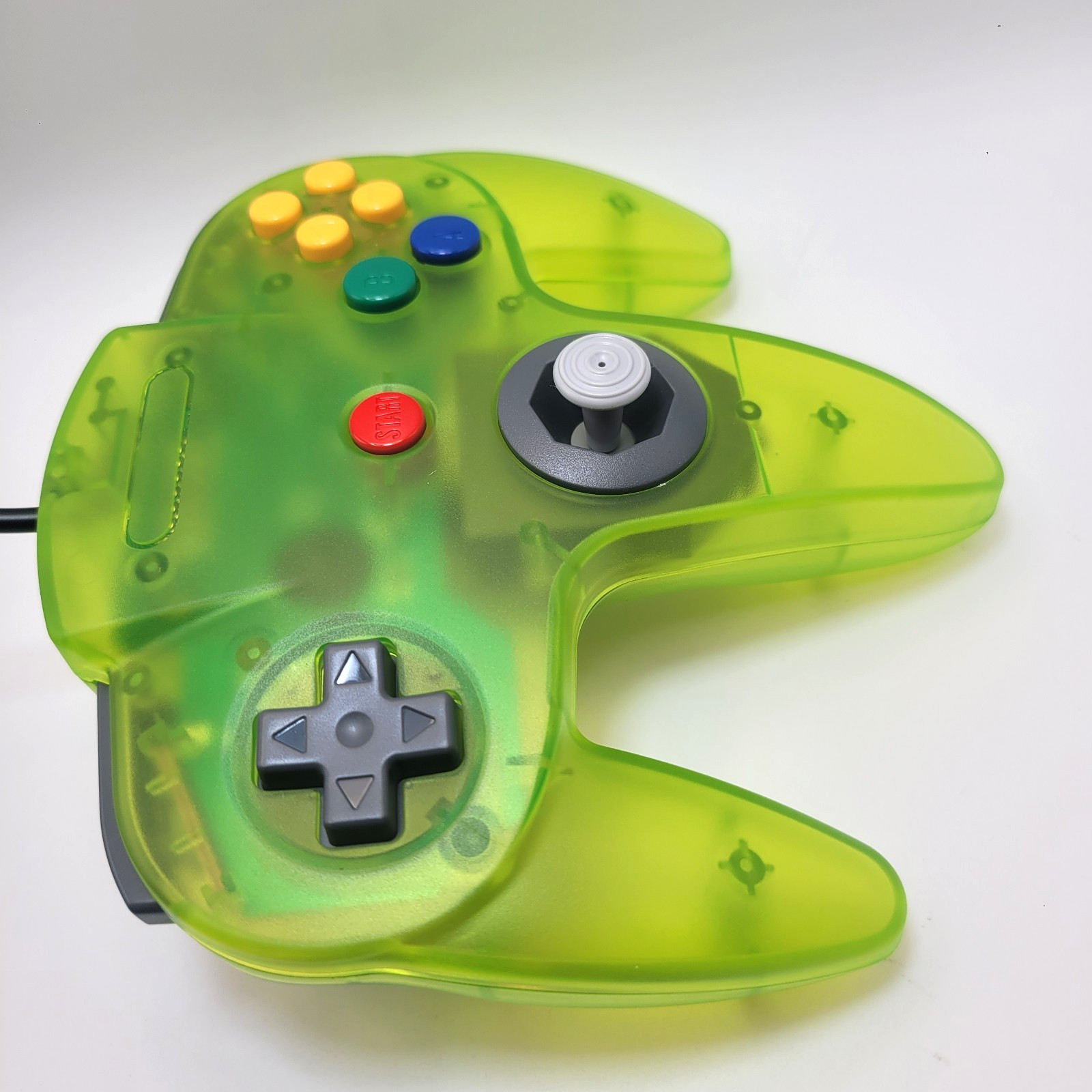 Nintendo 64 Wired Controller for N64 – TeknoGame® – Extreme Green – NEW IN BOX!