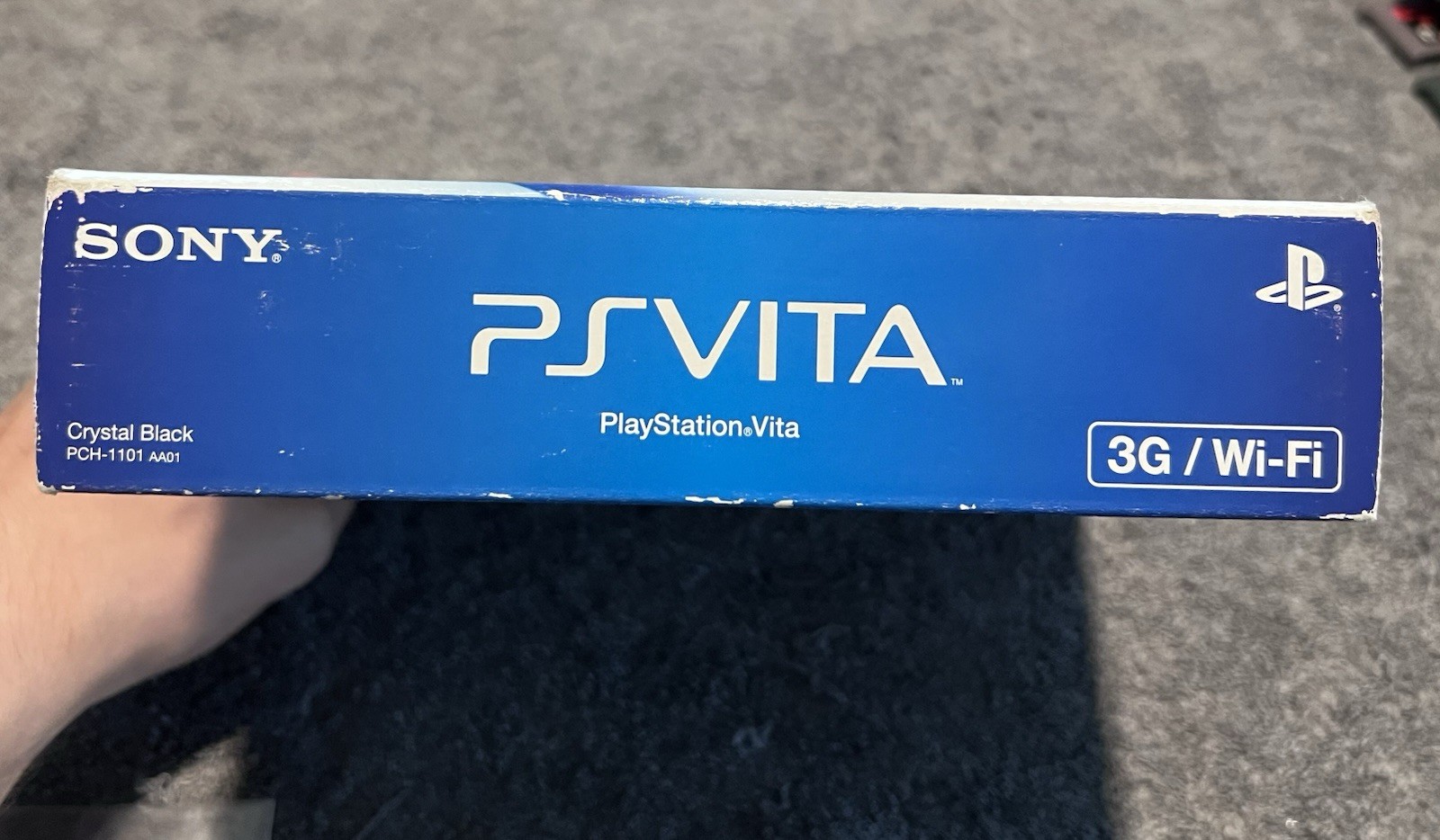 PlayStation Vita PCH-1101 COMPLETE IN BOX Manual Inserts Tested 4GB Memory Card