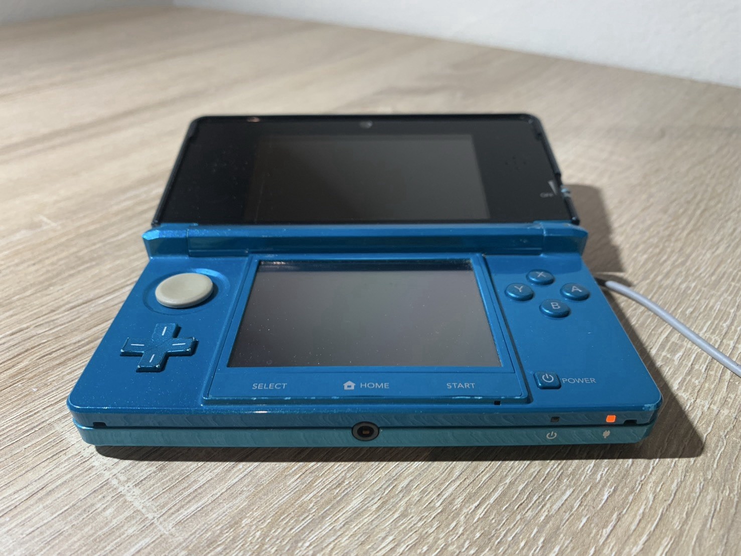 1505 Nintendo 3DS Aqua Blue Normal TESTED