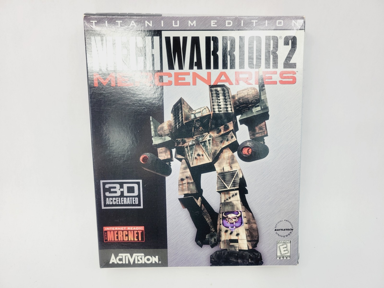Mechwarrior 2 Mercenaries Titanium Edition PC Game – Activision (1998, CD-Rom)