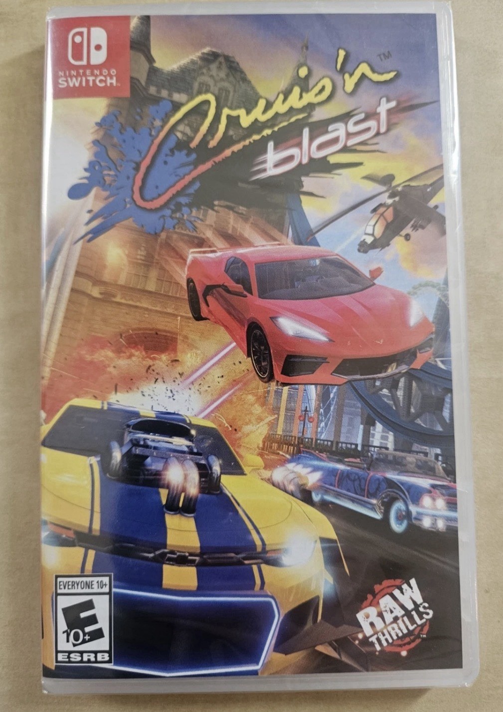Cruis`n Blast – Nintendo Switch – USA Cartridge – New + Sealed OOP