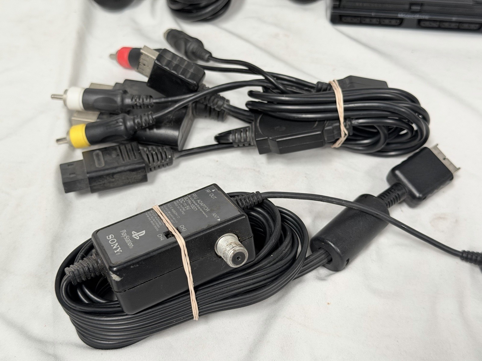 Sony PlayStation 2 PS2 Slim SCPH-70001 Console System OEM Bundle – Tested!!