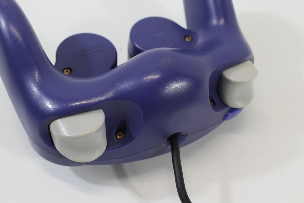 Official Nintendo GameCube Controller Pad NGC DOL-003 Indigo Purple NEW STICK #3