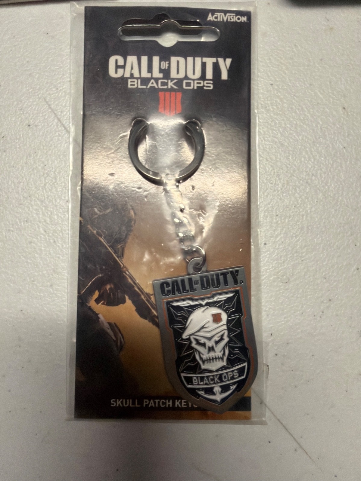 Call of Duty Black OPS metal keychain from 2018 official licensed – Germany