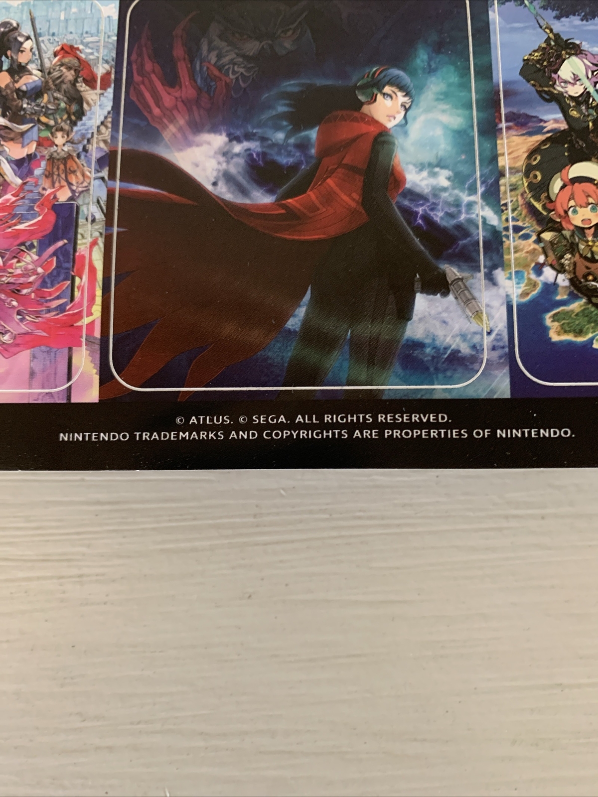 Altus Radiant Historia Strange Journey Redux Etrian Odyssey V 3DS Promo Stickers