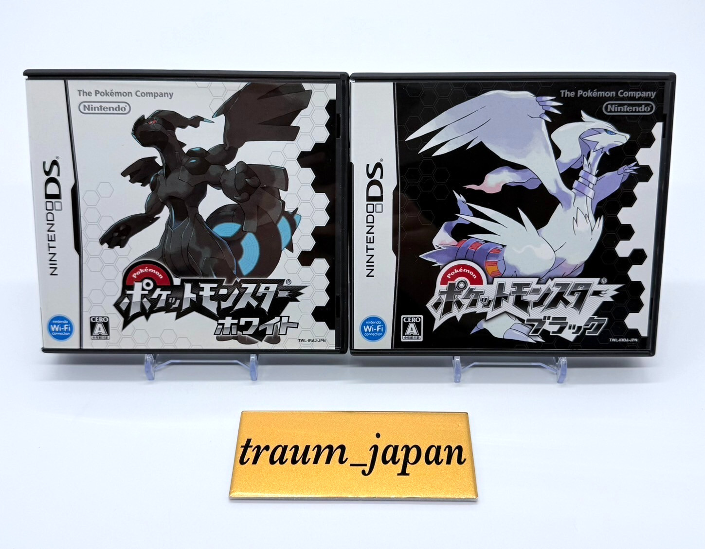 Pokemon Black 1 2 White 1 2 Gold Silver Pearl Diamond Platinum set Nintendo DS