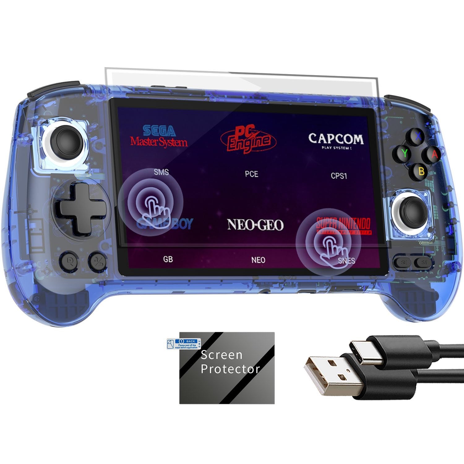 RG556 Retro Handheld Game Android 13,rg 556 Handheld Game with 5.48 inch Touc…