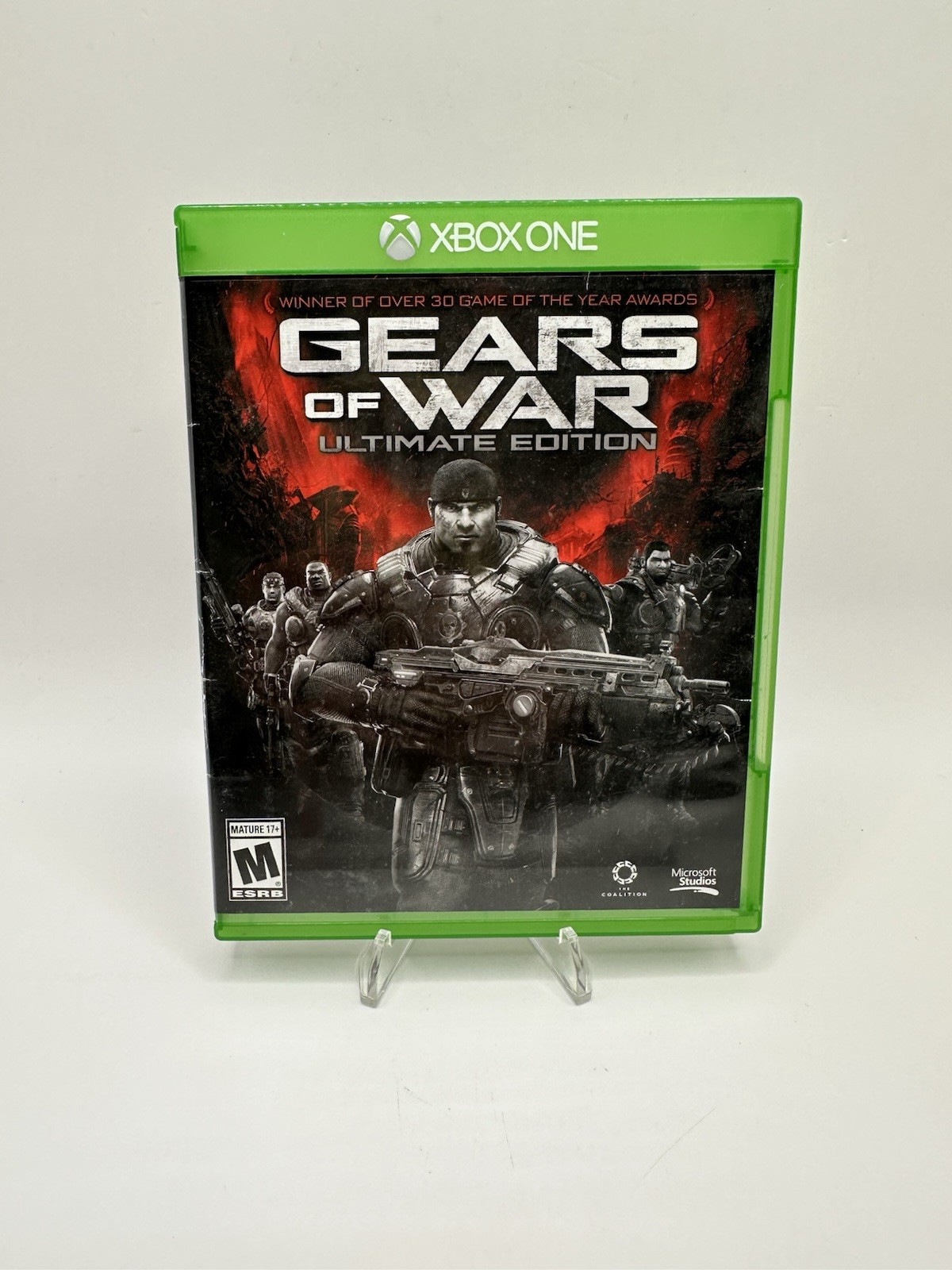 Gears of War Gamestop Store Display Standee Xbox One Game 5FT Marcus Fenix Promo