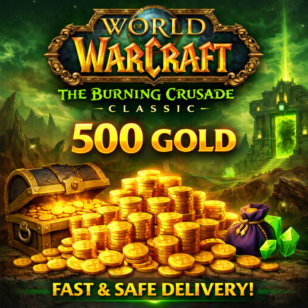 WORLD OF WARCRAFT TBC 500g – Nightslayer HORDE – ALLIANCE – ALL SERVER !