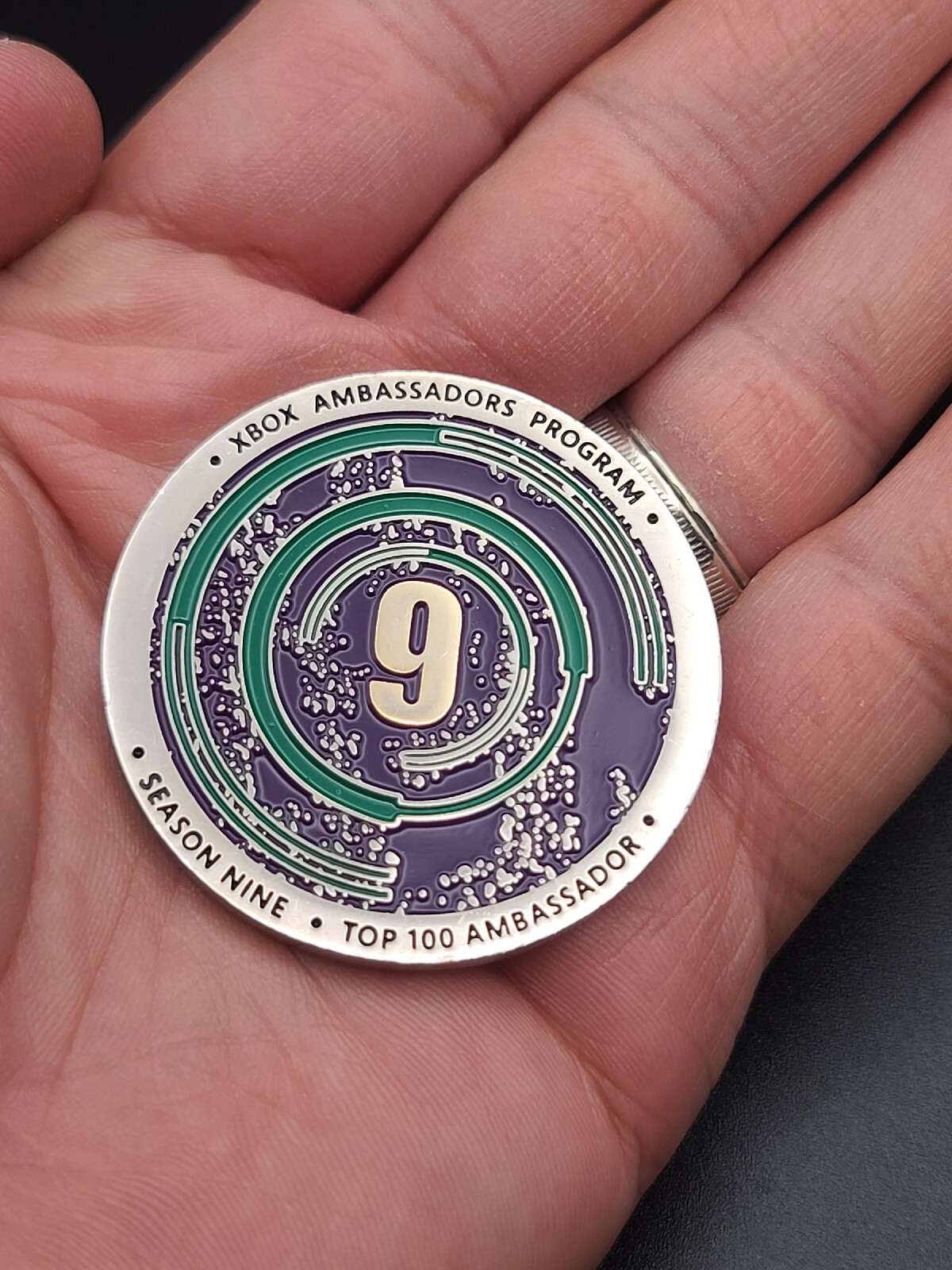 XBOX Ambassador Top 100 Coin Medal Reward Rare Promo Live Microsoft Season #9