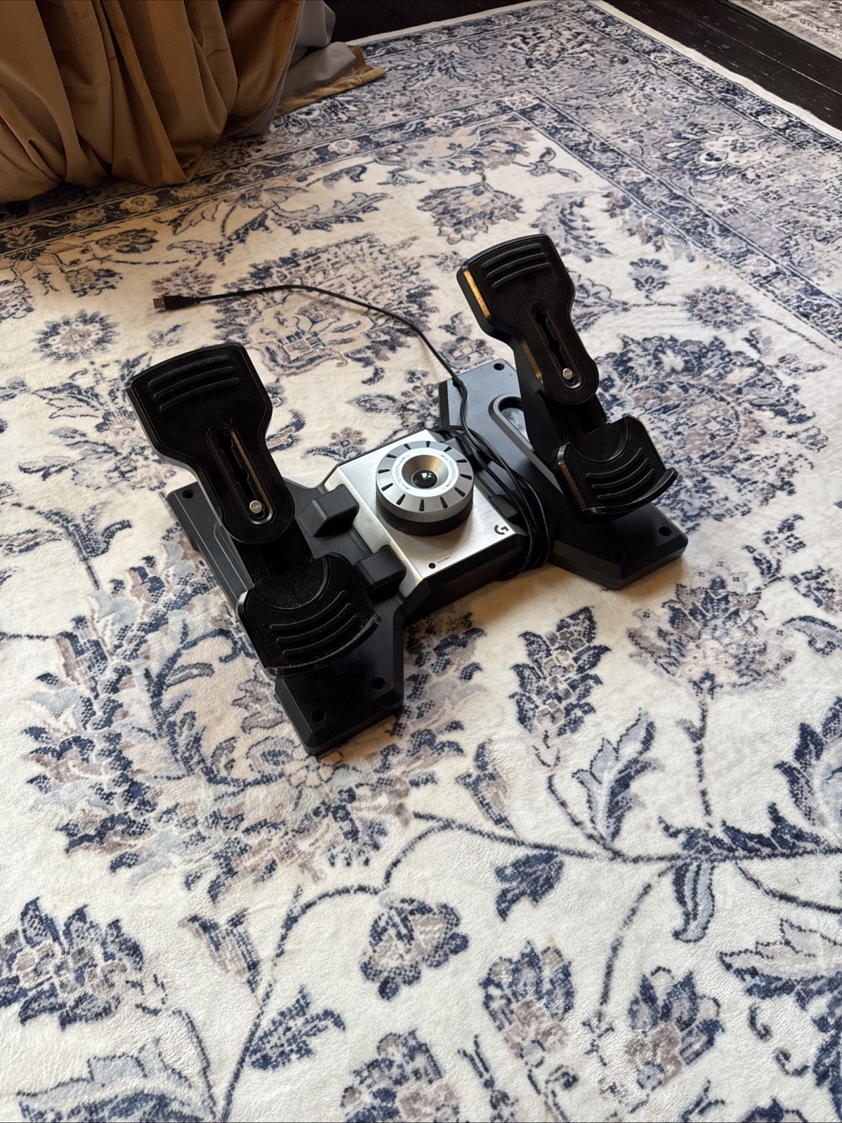 Logitech Flight Rudder Pedals USB Wired J-U0005