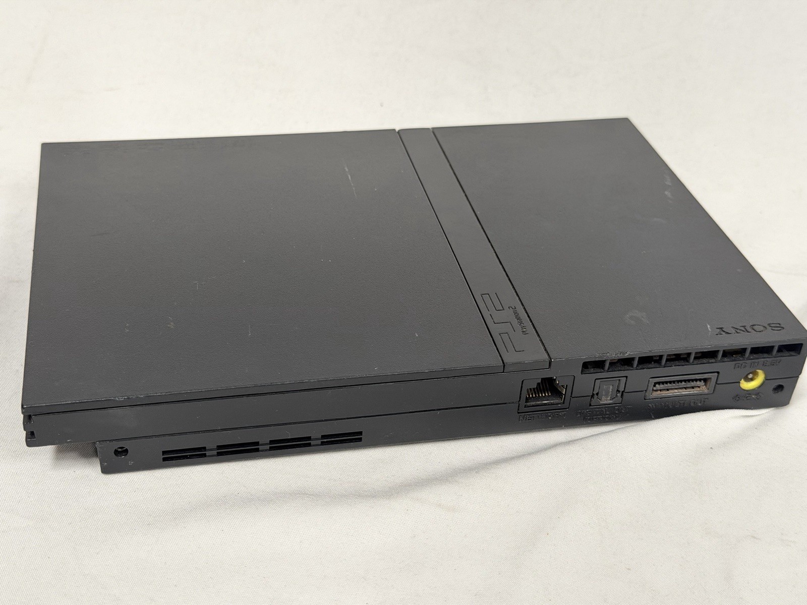 Sony PlayStation 2 PS2 Slim SCPH-70001 Console System OEM Bundle – Tested!!