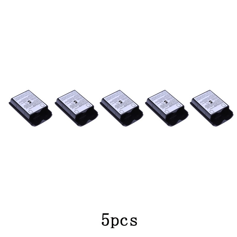 AA Battery Back Cover Case Shell Pack For Xbox 360 Wireless Controller Black