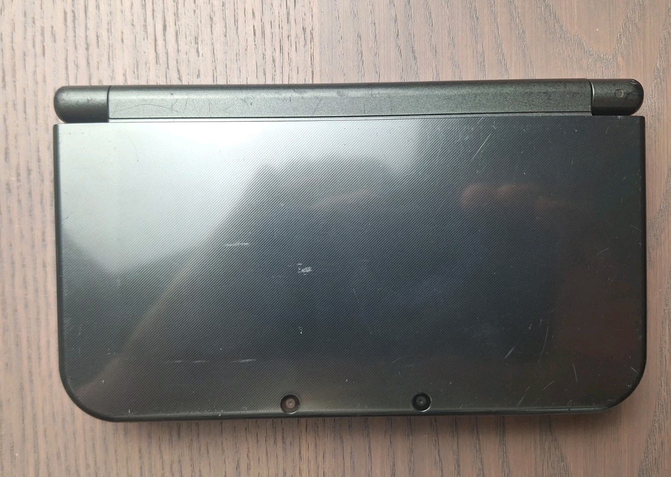 New Nintendo 3DS XL Metallic Black Charger 32GB SD Card REGION FREE BOTTOM IPS