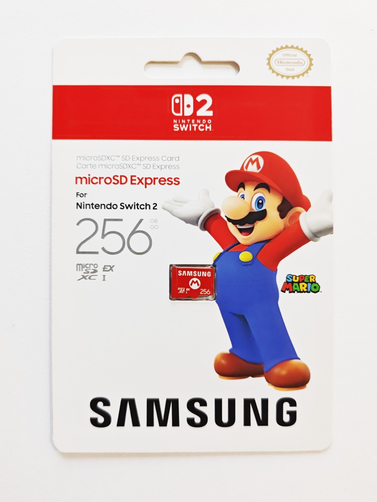 256GB Samsung microSD Express Memory Card For Nintendo® Switch™ 2