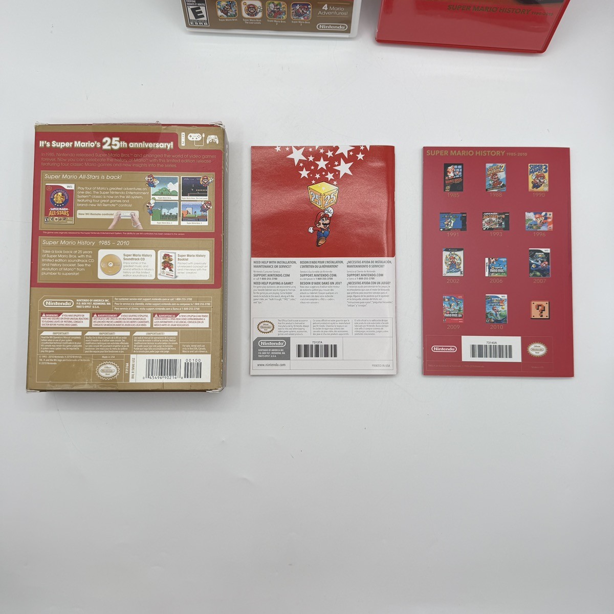 Super Mario All-Stars 25th Anniversary Wii Limited Ed CIB (CP1022539)