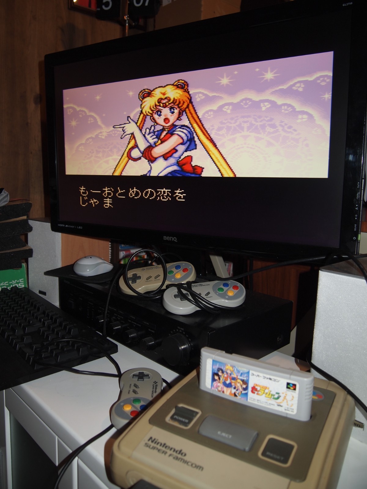 Sailor Moon R SNES Super Famicom Game Japan Tested Working