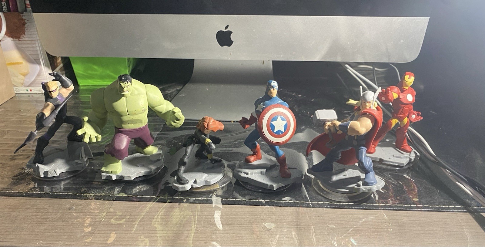 Disney Infinity Marvel Avengers Figures Hulk, Captain America, Thor, Iron Man, …