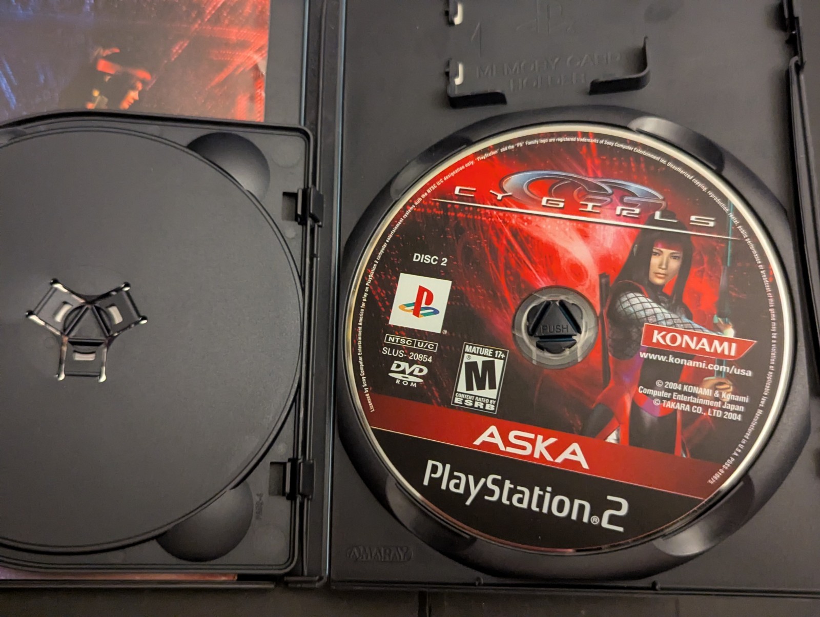 EX Condition Cy Girls (Sony PlayStation 2, 2004) Konami See Pics Rare CIB