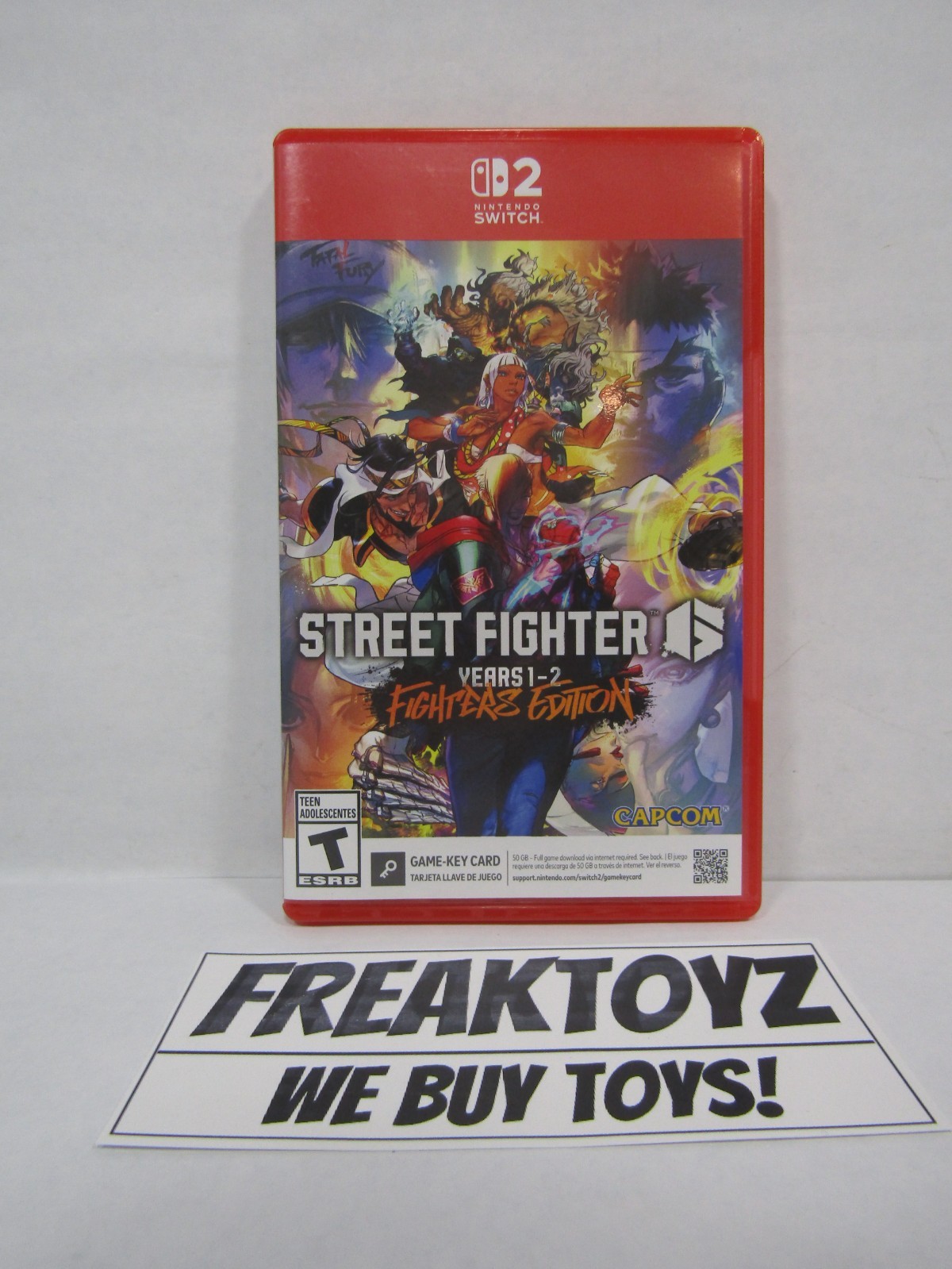 Nintendo Switch 2 Street Fighter Years 1 + 2 Fighters Edition (NO DLC)