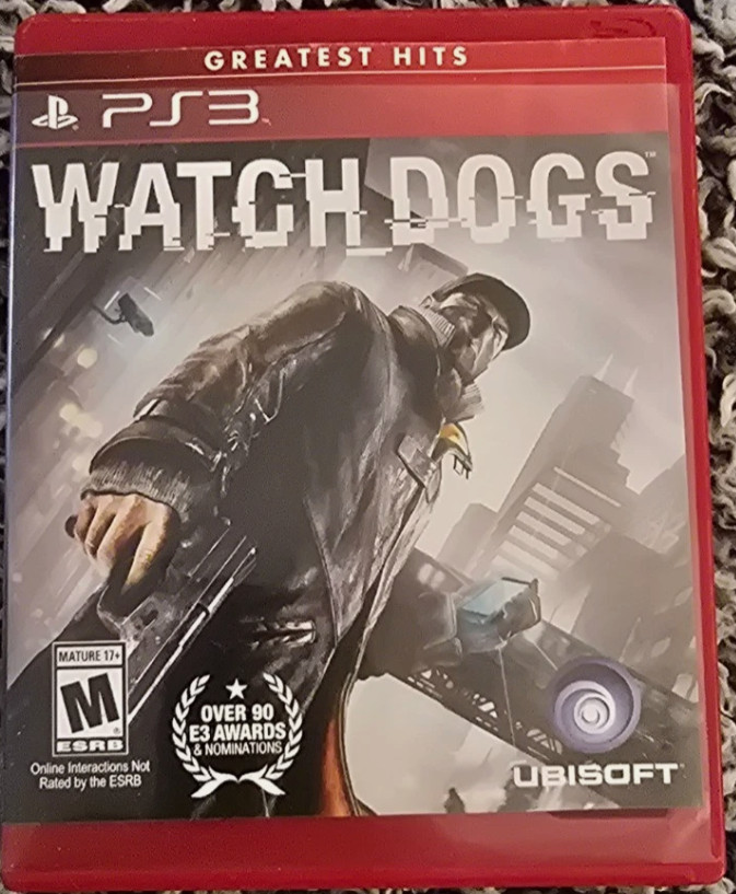 PS3 7 Game Lot inFamous Mass Effect 3 Watch Dogs Dishonored Tomb Raider MK vs DC