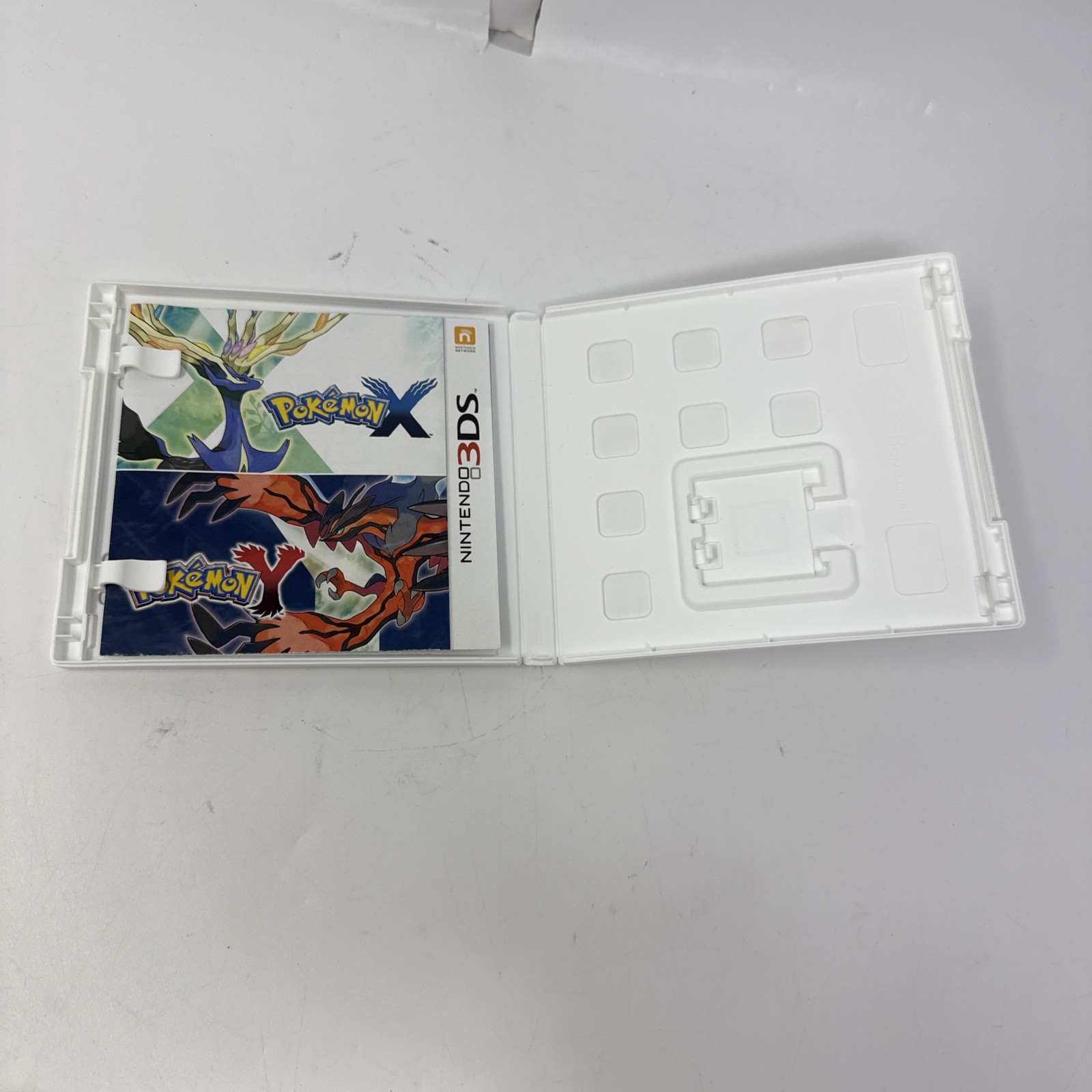 Pokemon X 3DS (Nintendo 3DS, 2013) Case & Manual Only – Game NOT Included!