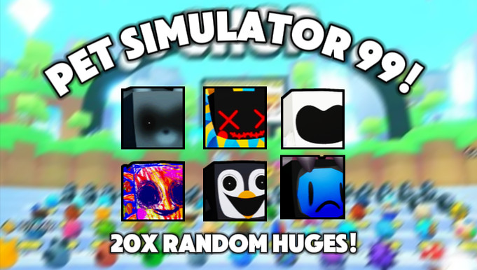 Ps99/Pet Sim 99/ Pet Simulator 99 | Bulk Cheap Huges – DIGITAL DELIVERY