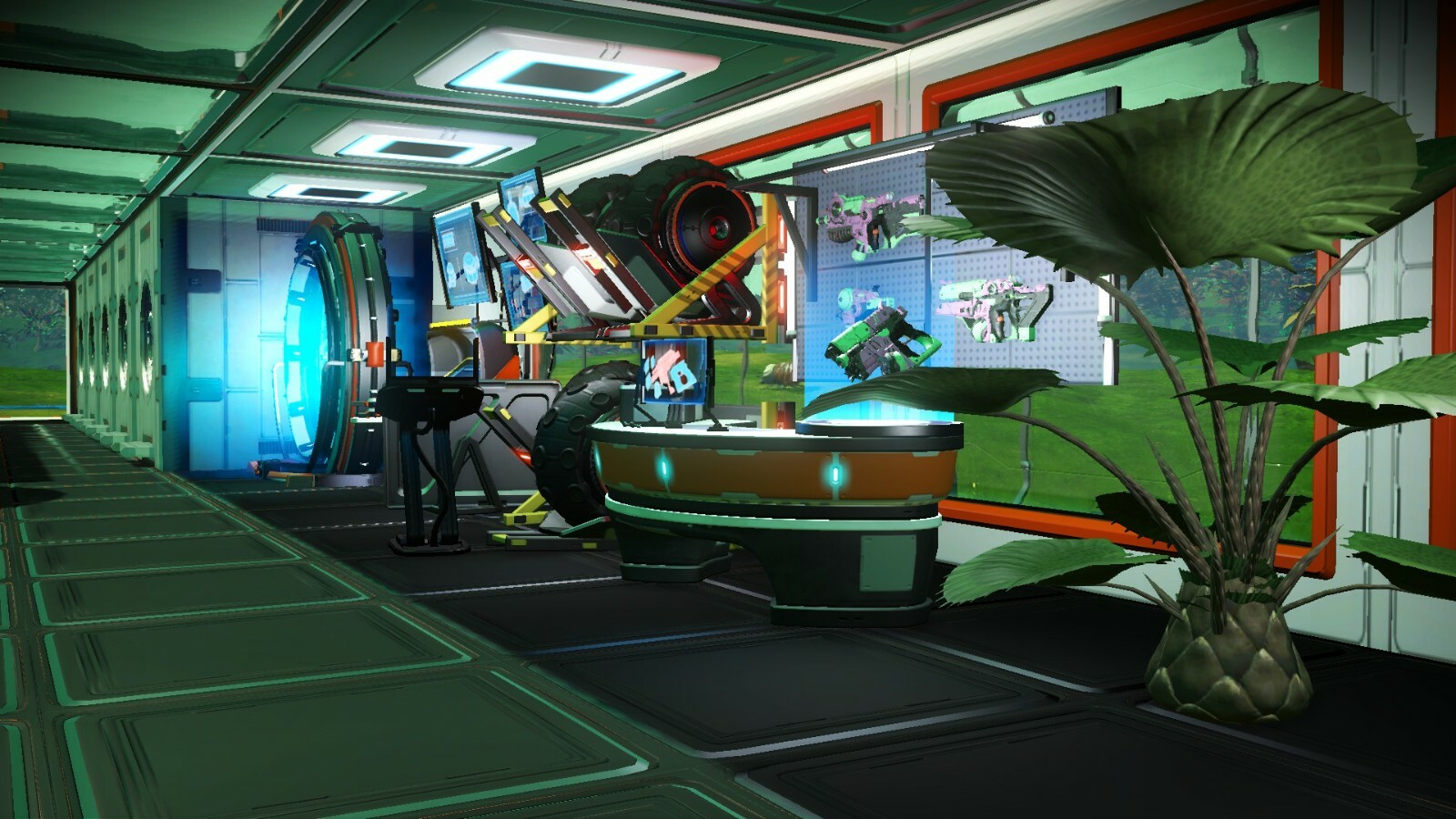 No Mans Sky Starter Base – Storage, Terminal + Landing Pad – PC, XBOX,PS4 & PS5