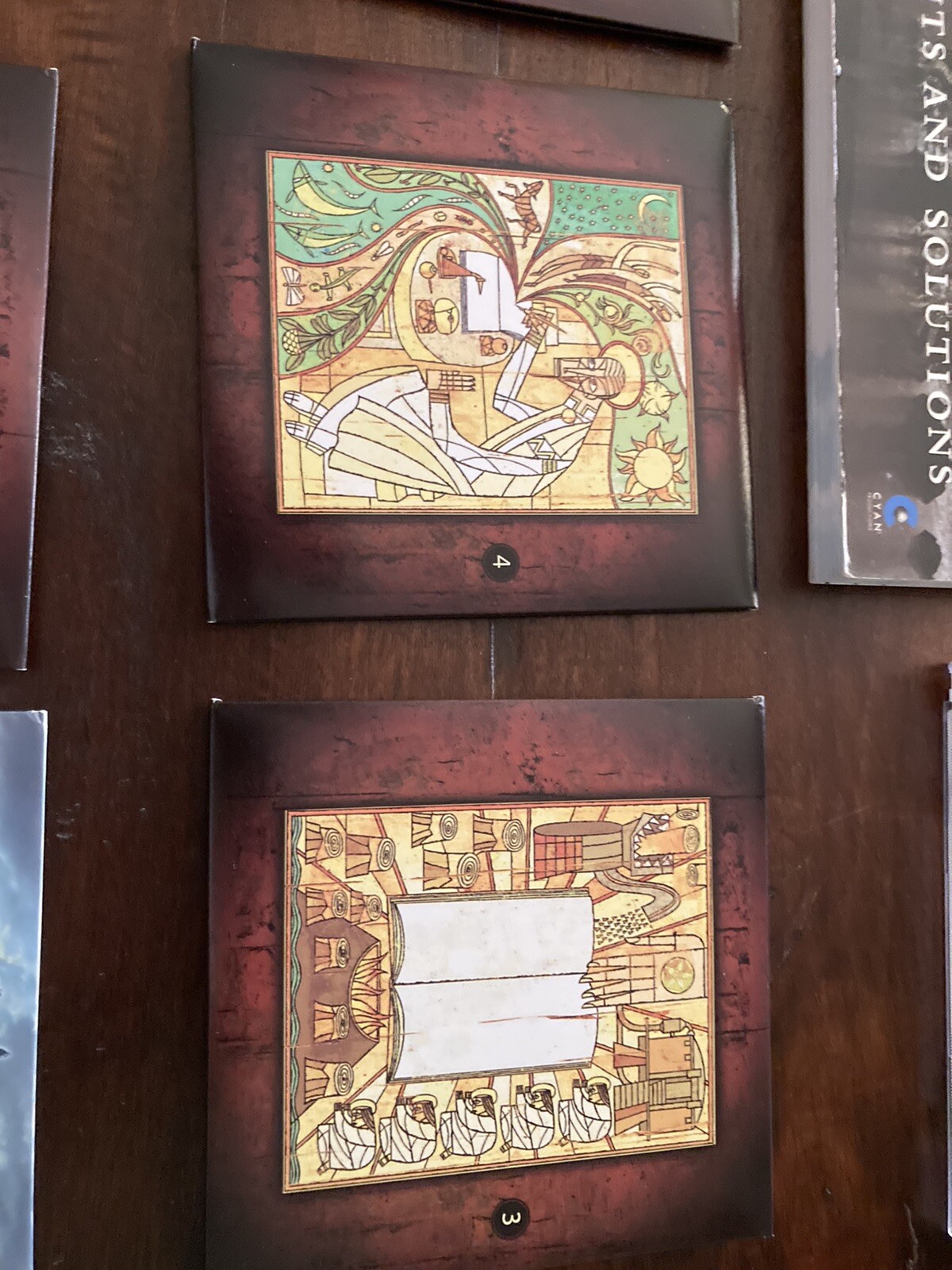 Riven PC, Solutions Book, Some Myst Disc, Not Sure If Myst Is Complete. See Pics