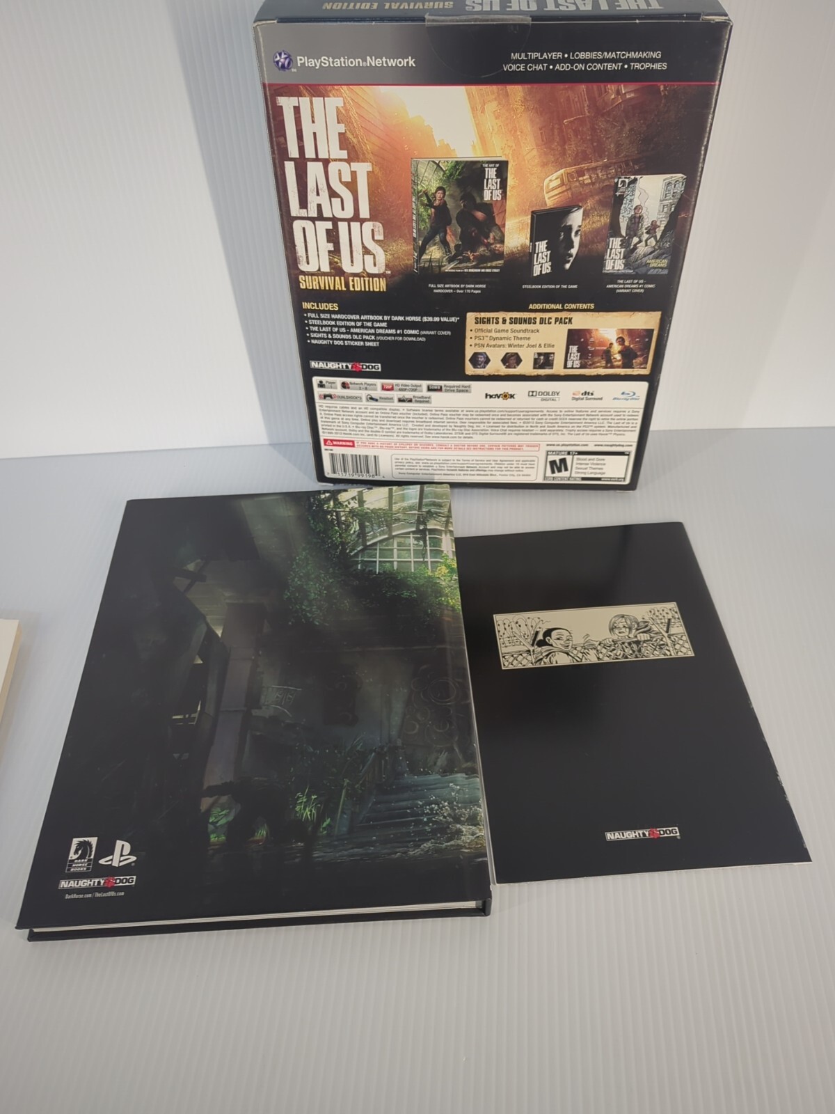 The Last of Us Survival Edition (PlayStation 3, 2013) PS3 Open Box – NO GAME