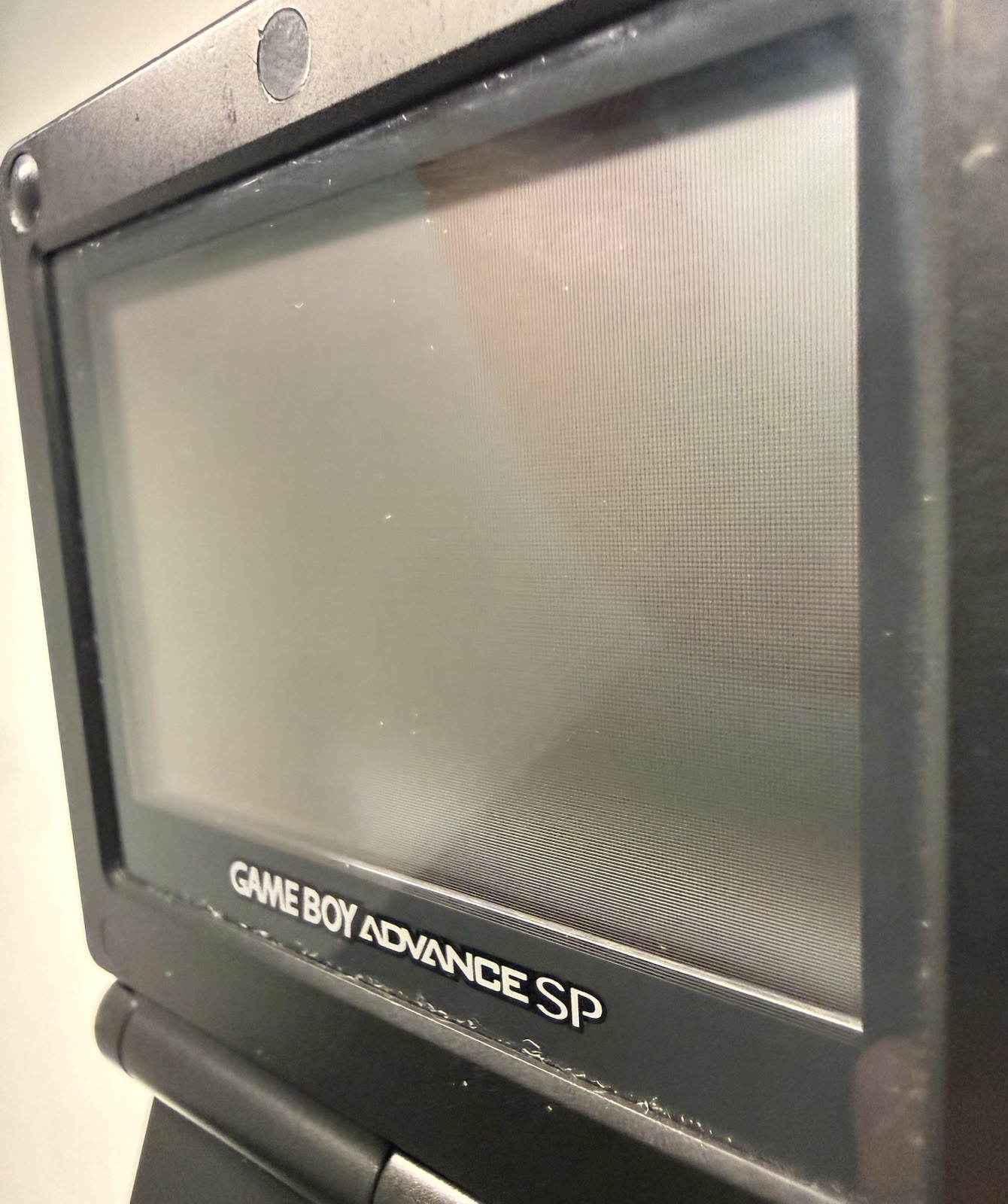 Nintendo Gameboy Advance SP Handheld System Onyx Black AGS-001 Excellent Shape
