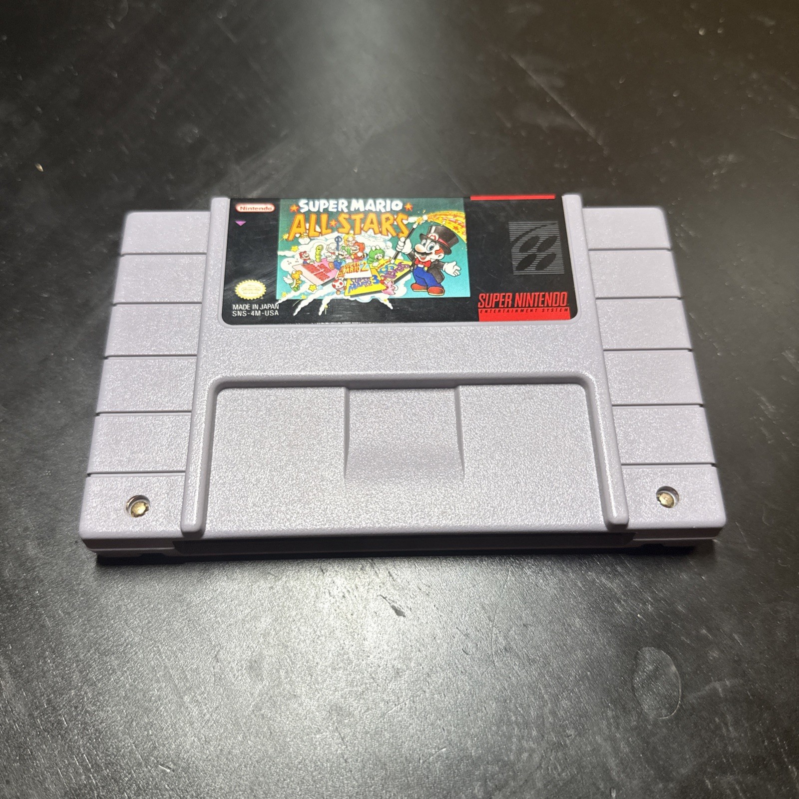​Super Mario All-Stars Super Nintendo SNES Nice Label! Authentic
