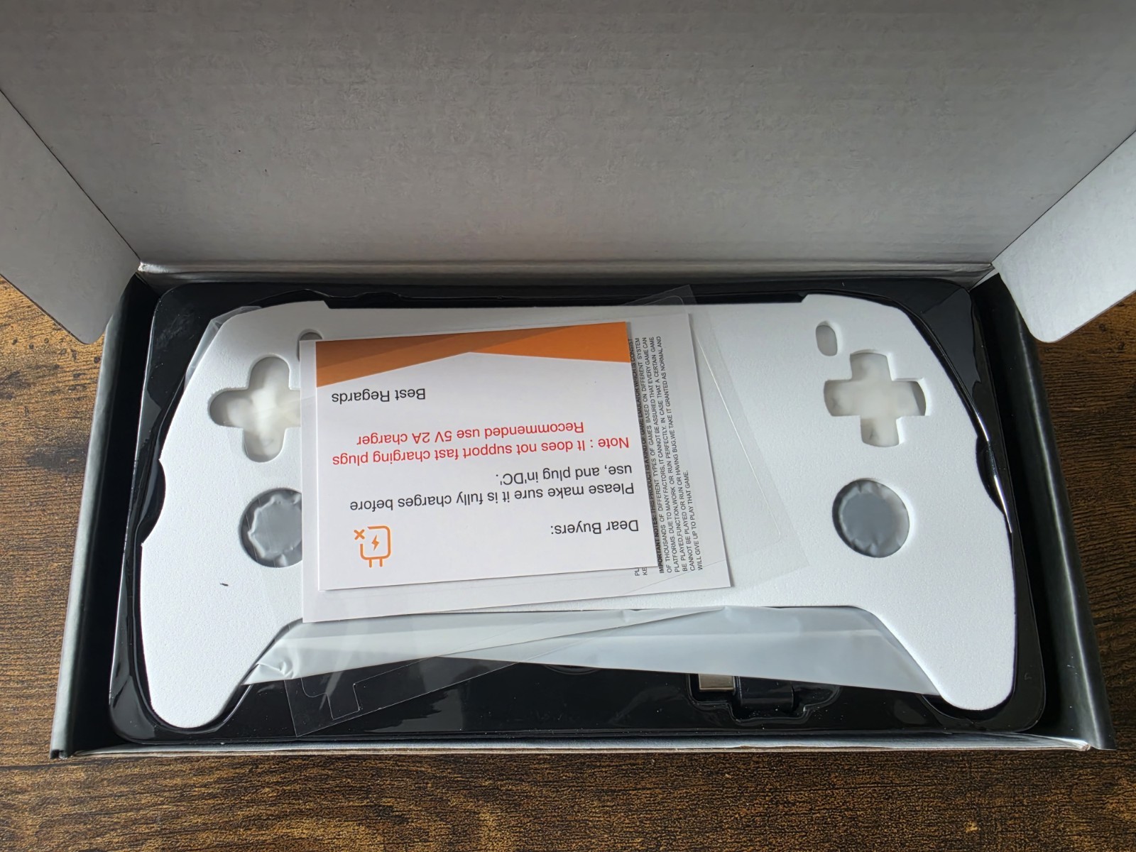 SF3500 Handheld Game Console 5″ IPS 1080p FHD USB-C OTG White