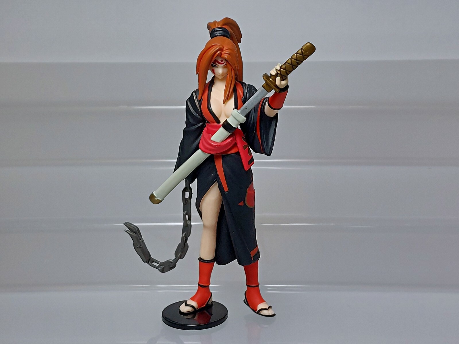 SR Guilty Gear X Collection Baiken Figure Yujin 2002 Gashapon Japan BH03 4.1in