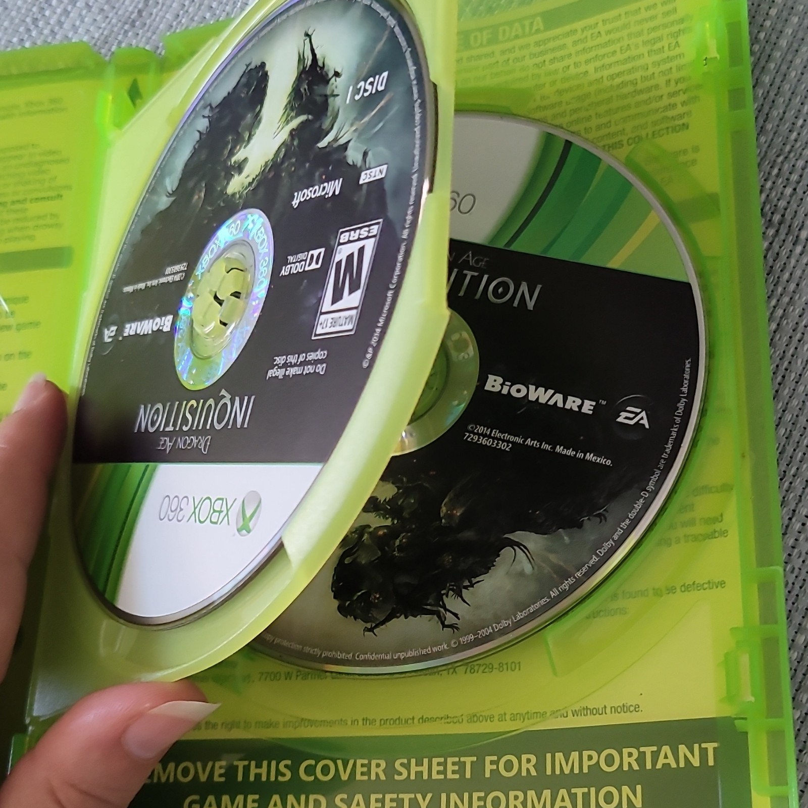 EA Dragon Age: Inquisition (Dragon Age Series) – Xbox 360 W/Case 2 Discs M