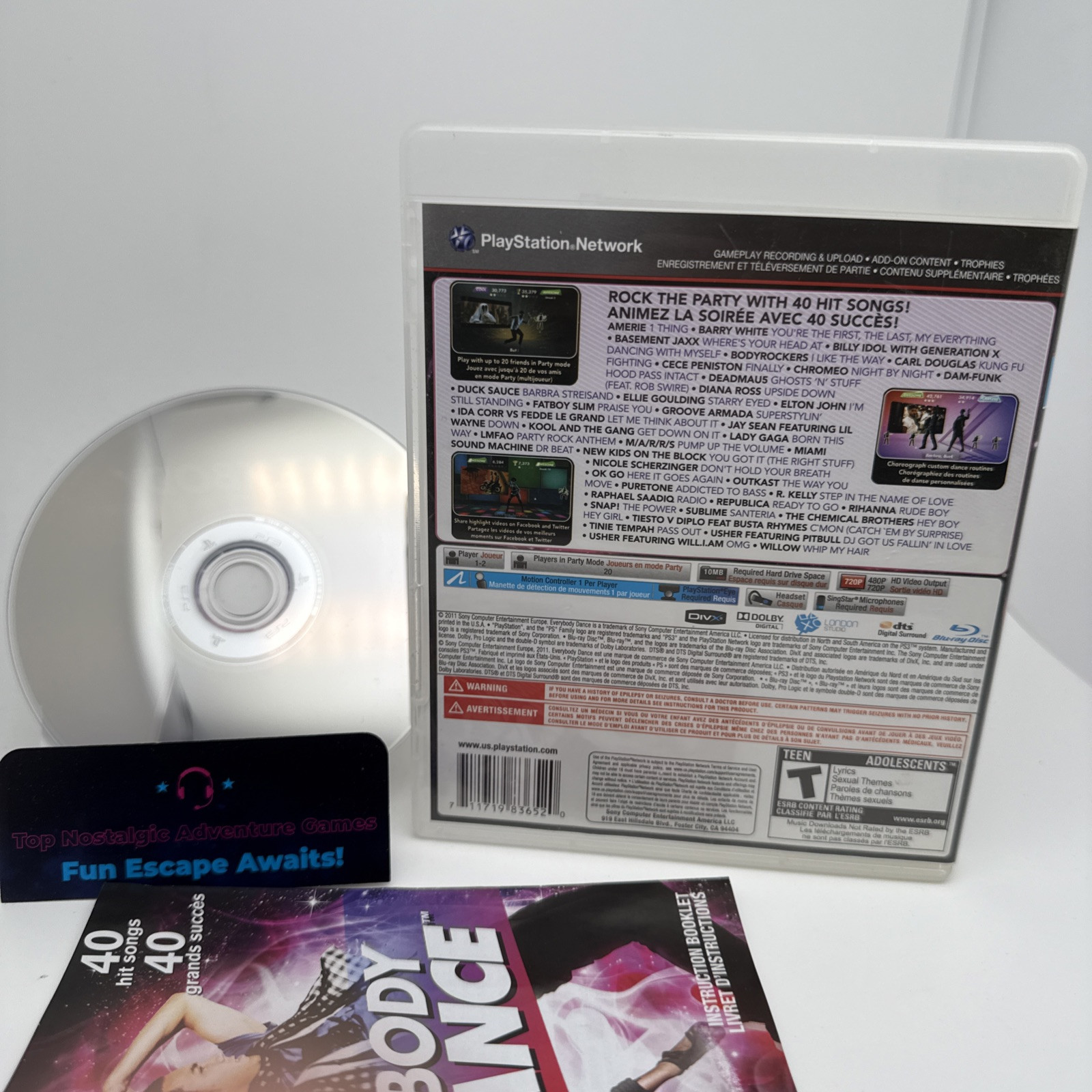 Everybody Dance (Sony PlayStation 3, 2011)
