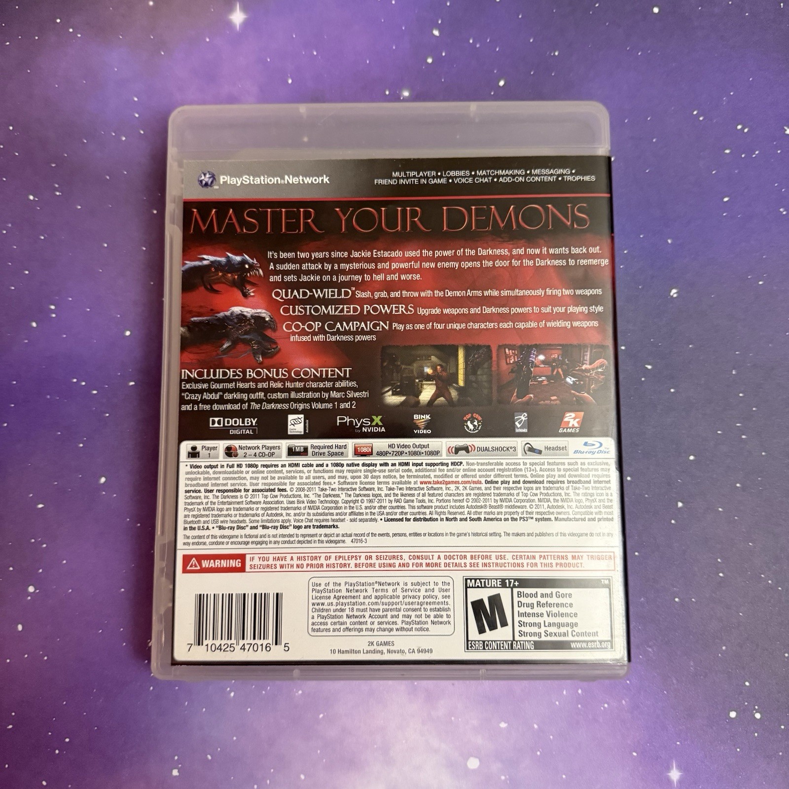 The Darkness II – Limited Edition (Sony PlayStation 3, 2012)