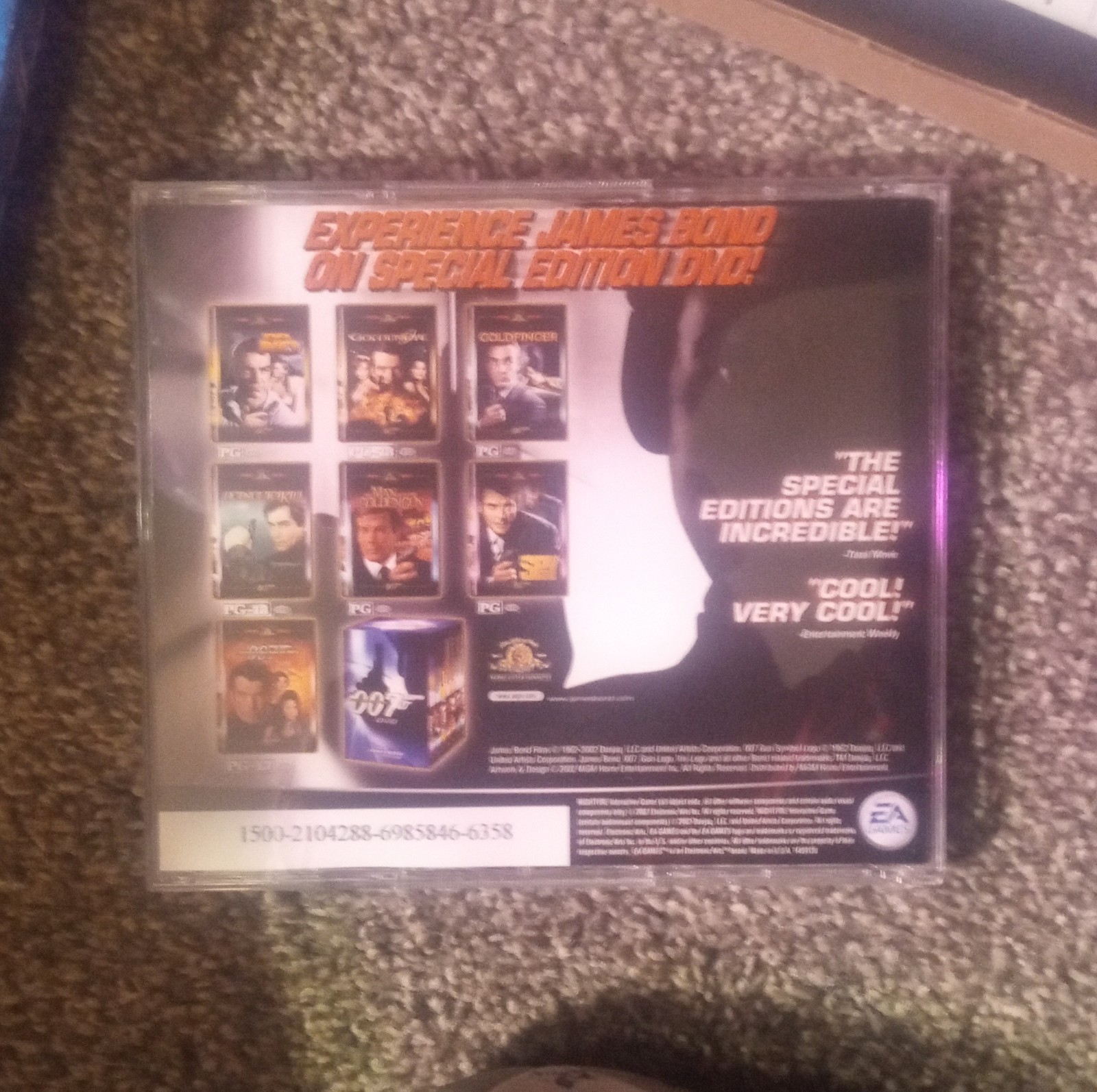 EA Games 007 Nightfire PC 2002 Multiplayer Manual Included FPS James Bond T