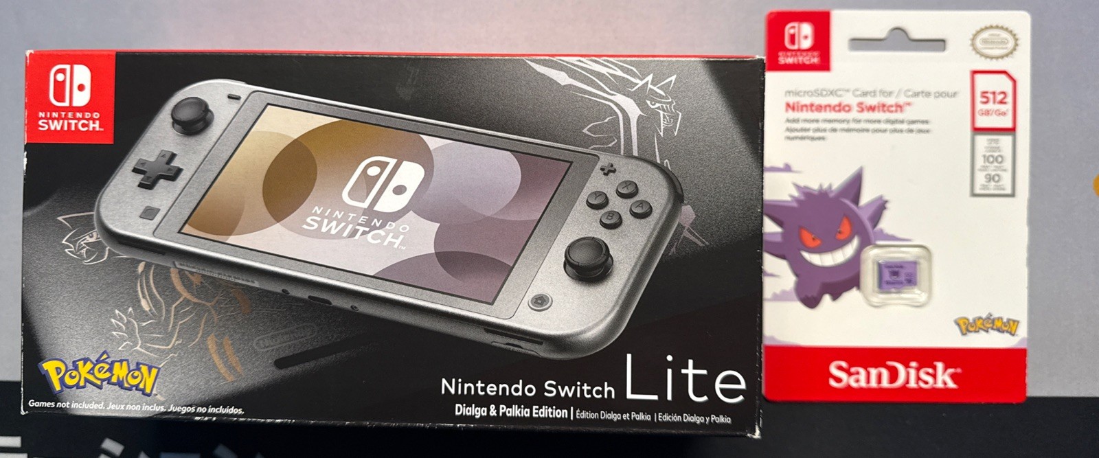 Nintendo Switch Lite: Dialga & Palkia Edition 32GB – BRAND NEW UNUSED