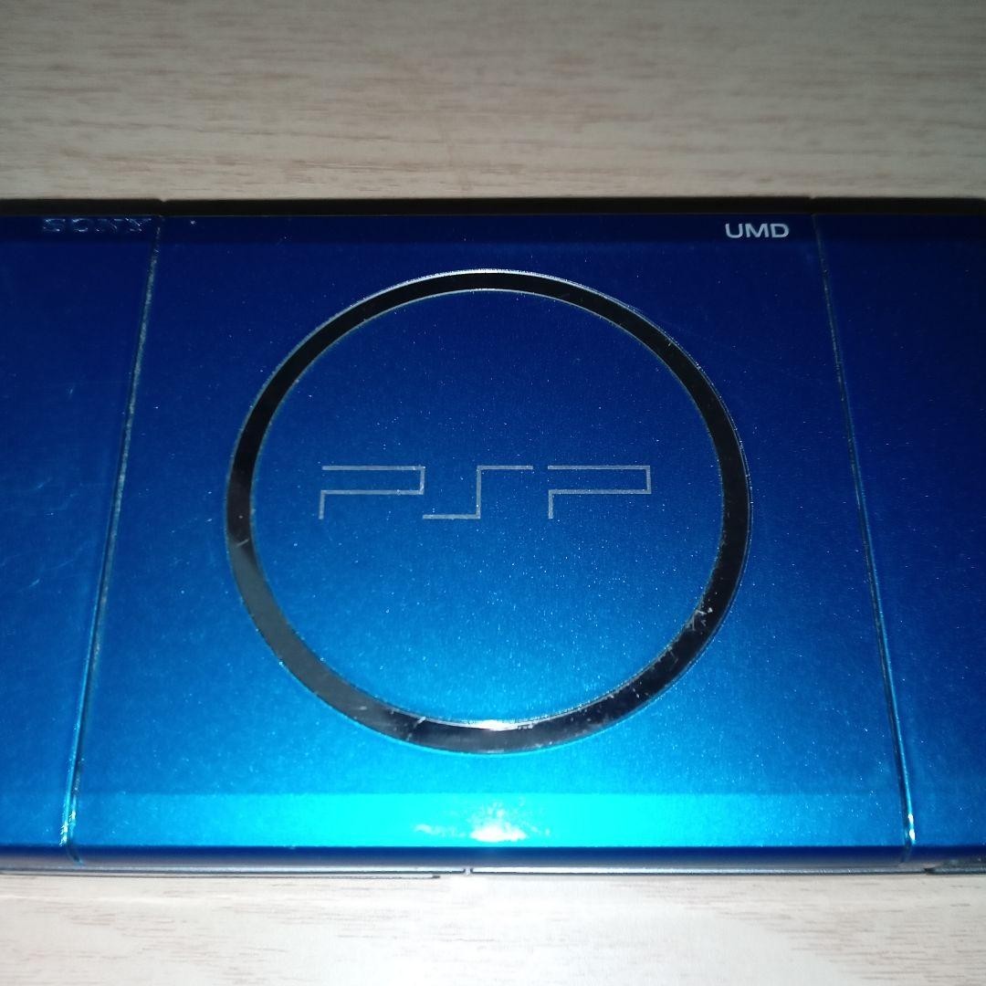 Sony PSP-3000 Vibrant Blue Console CIB Tested